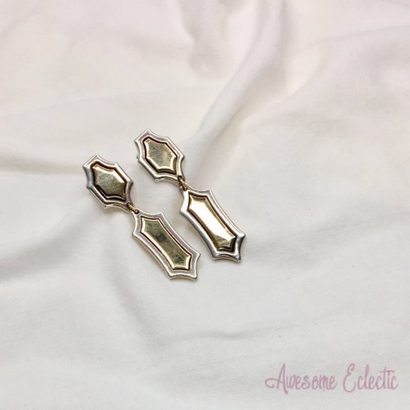 James Avery JA 14k/Sterling Silver Drop earrings - EXTREMELY RARE - Picture 6 of 9